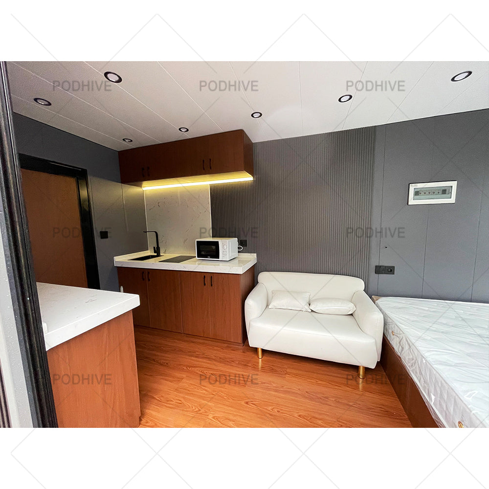 20FT Luxury Prefabricated Container House - Fully Furnished & Move-In Ready | Apple House