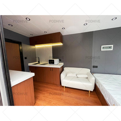 20FT Luxury Prefabricated Container House - Fully Furnished & Move-In Ready | Apple House