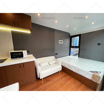 20FT Luxury Prefabricated Container House - Fully Furnished & Move-In Ready | Apple House